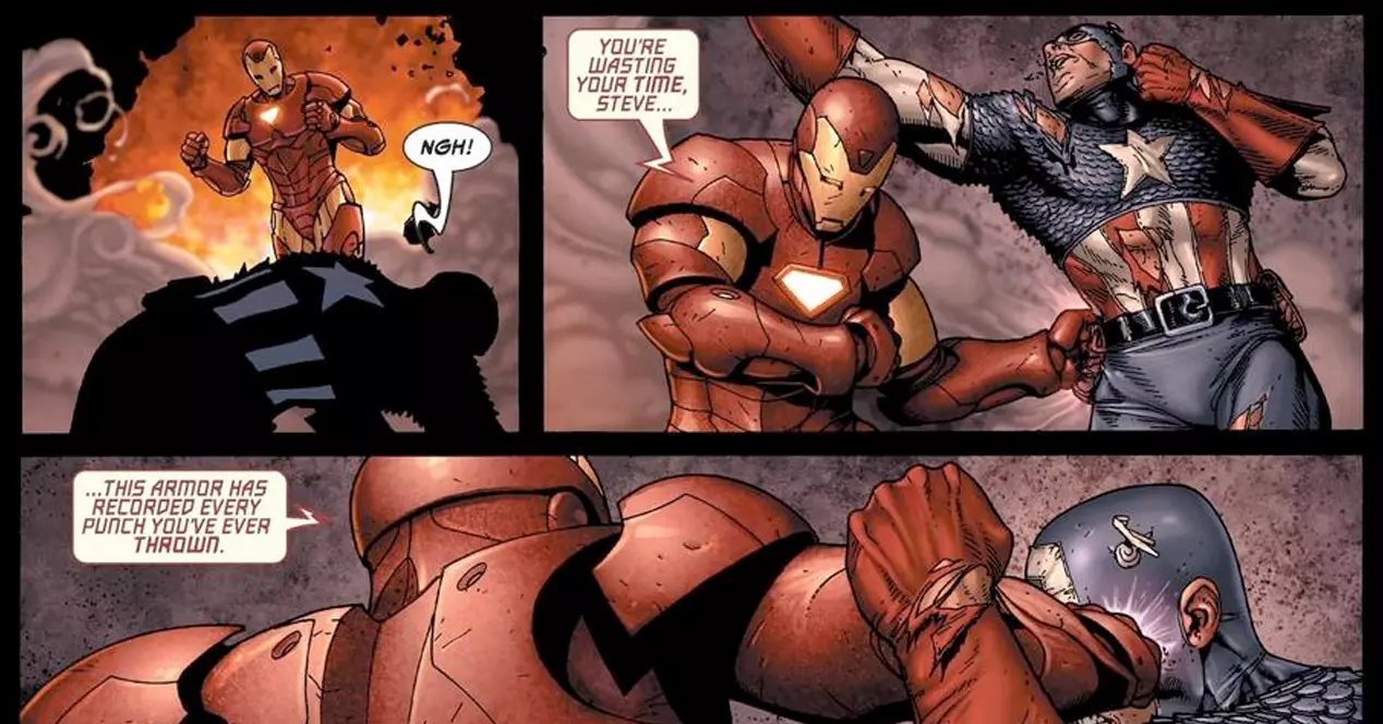 iron man civil war