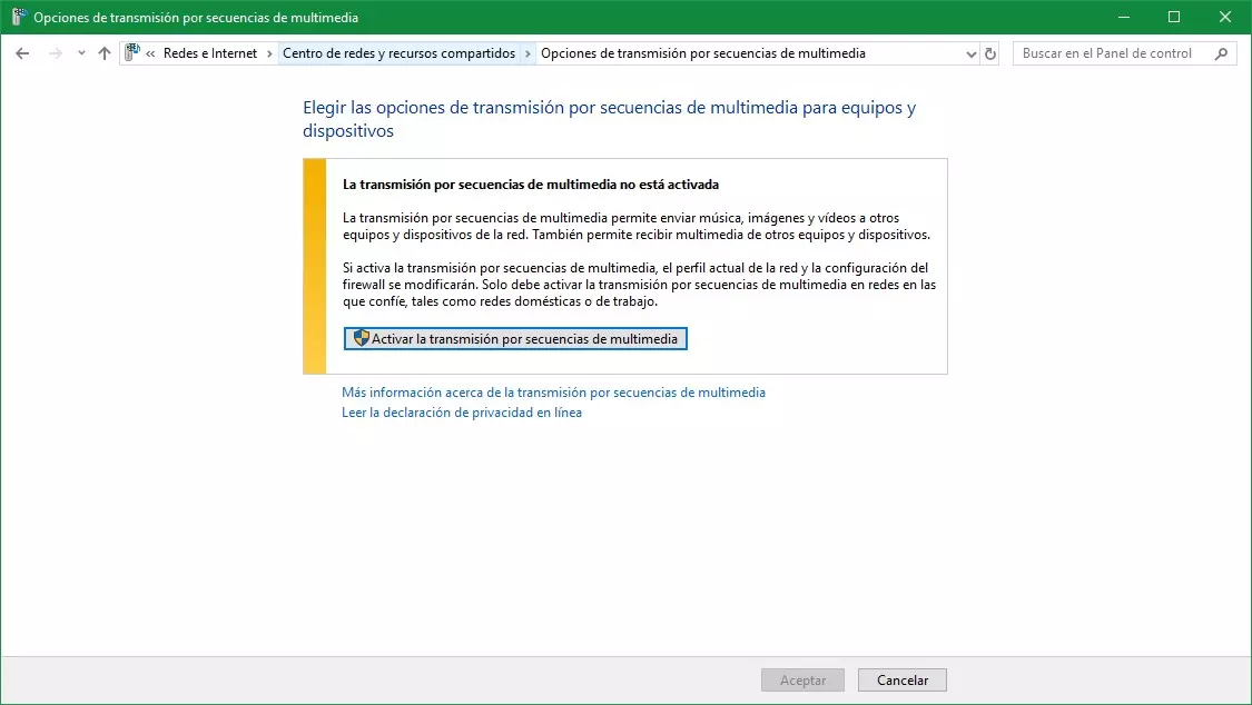 Windows 10 DLNA Explorer