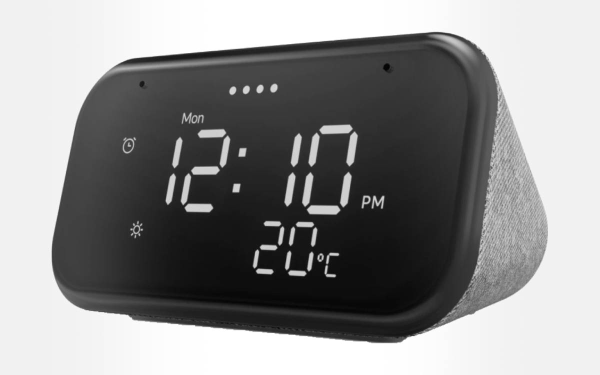 cheap Lenovo Smart Clock Essential connected alarm clock