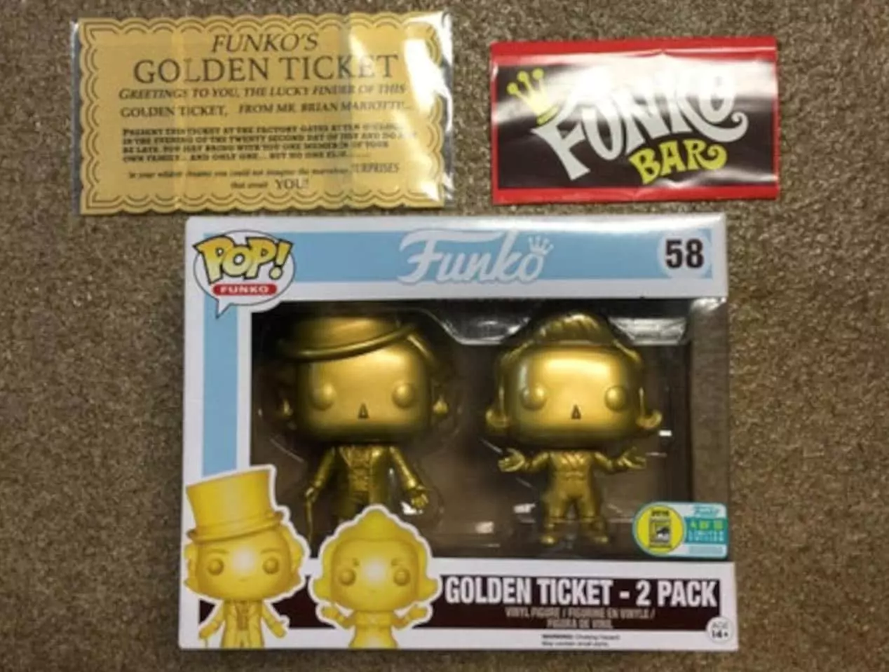 Rarest Funko, Charlie and the Chocolate Factory