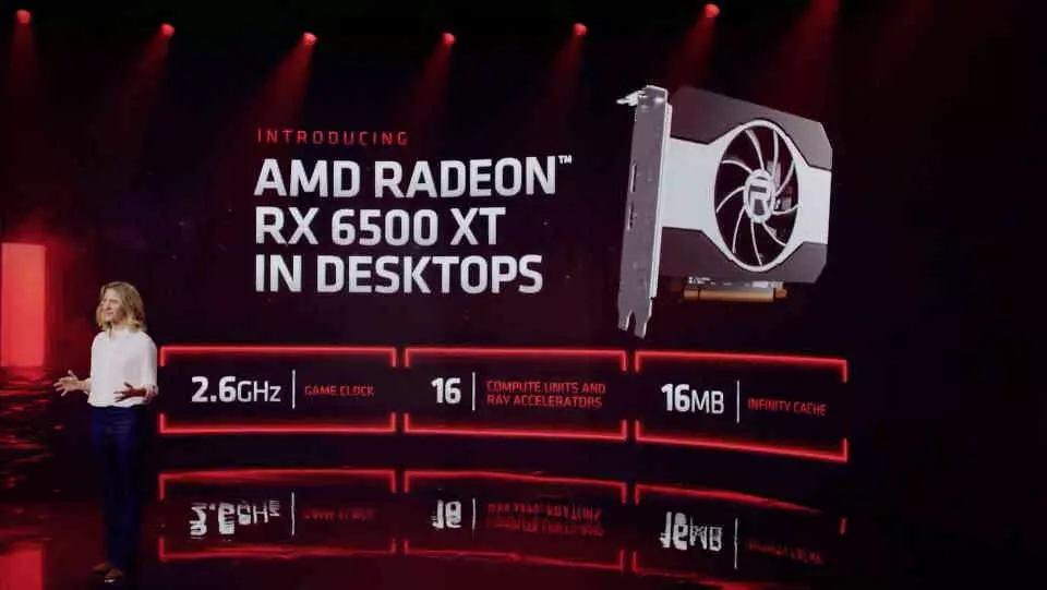 AMD Radeon RX 6500 XT specifications