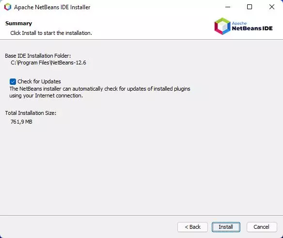 Installing NetBeans on Windows - 4