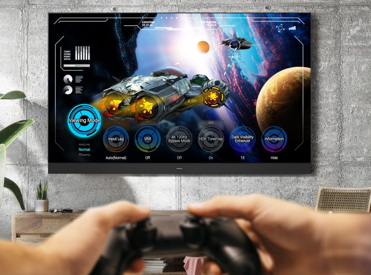 official Panasonic OLED LZ2000 games