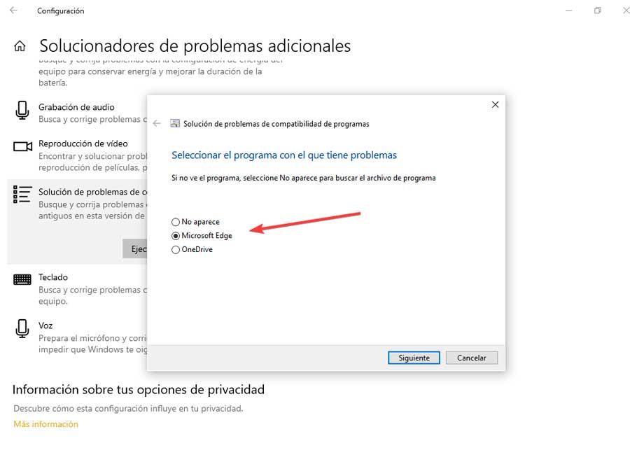 Windows 10 program troubleshooter