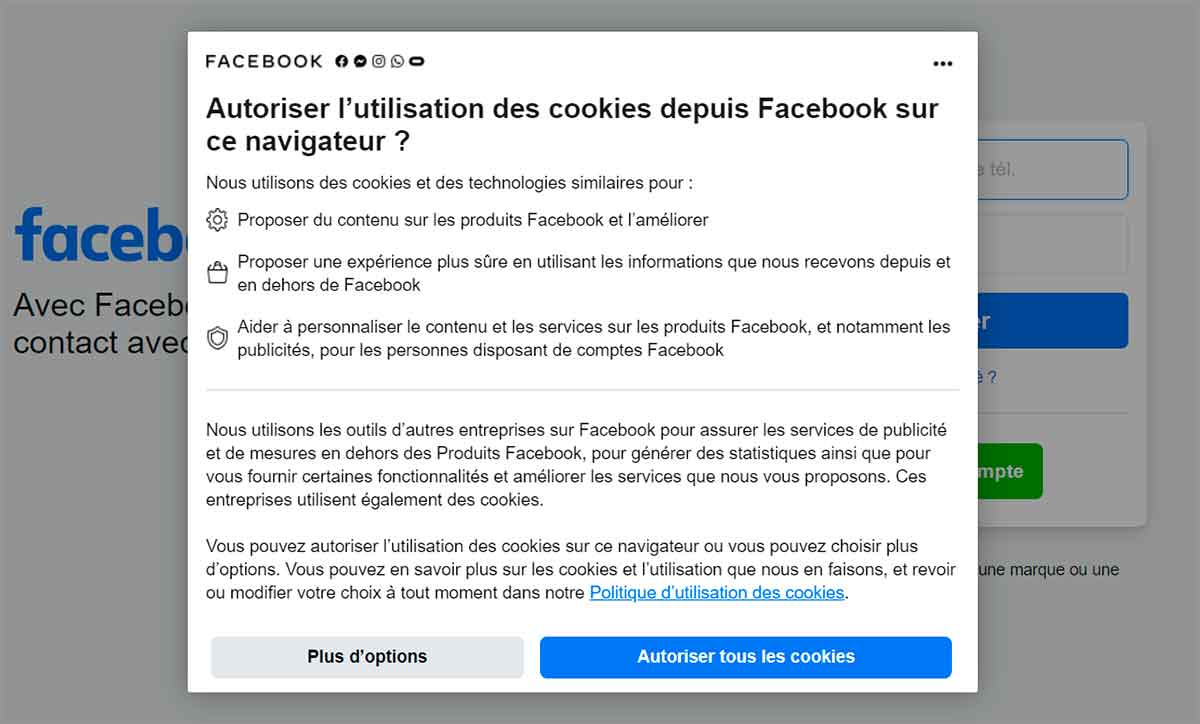 France sanctions Google and Facebook for cookies