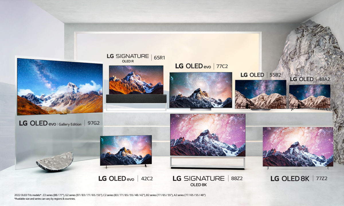 LG OLED TVs 2022