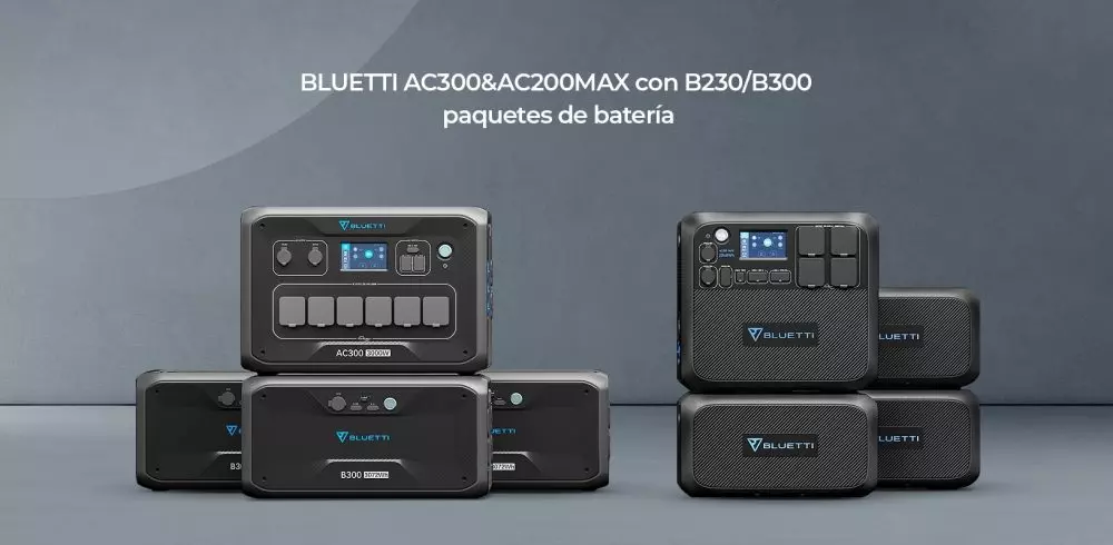 Bluetti AC200MAX and AC300