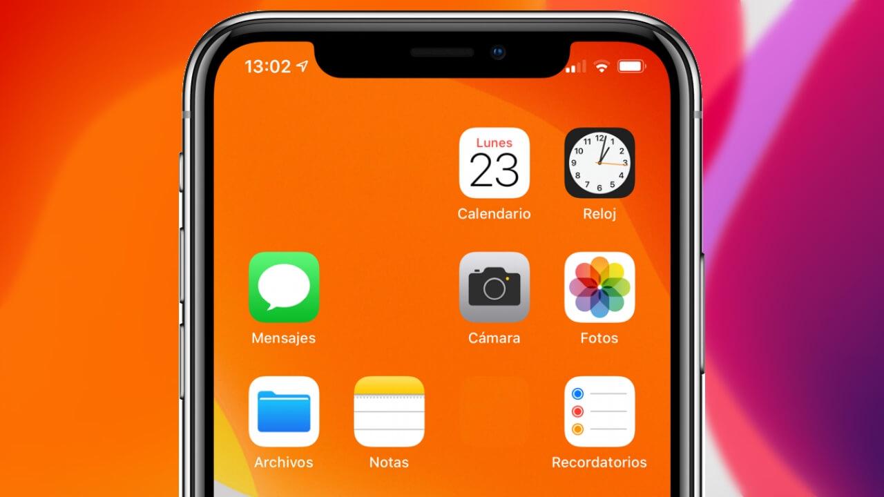 hide iphone icons