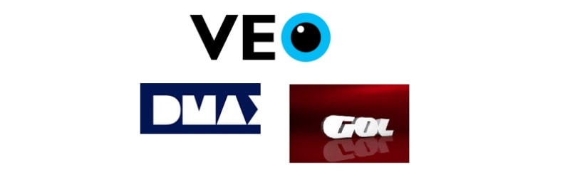 all channels of DTT VEO