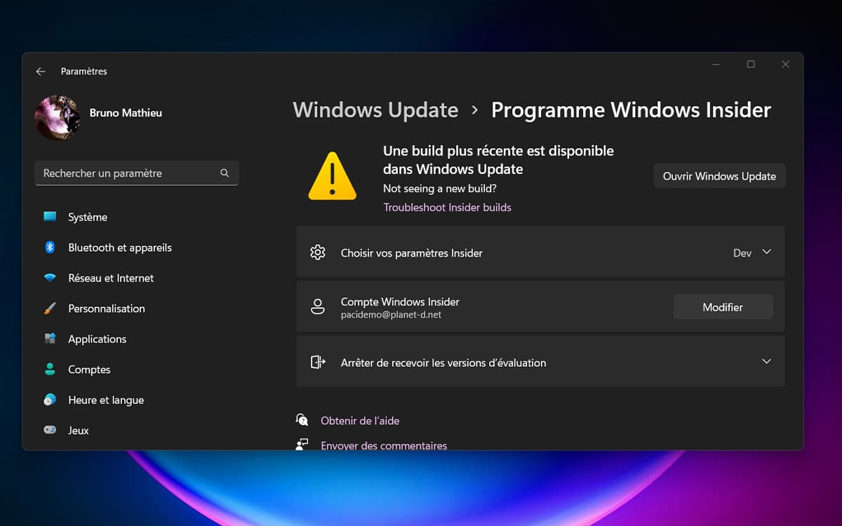 Windows 11 Build Update