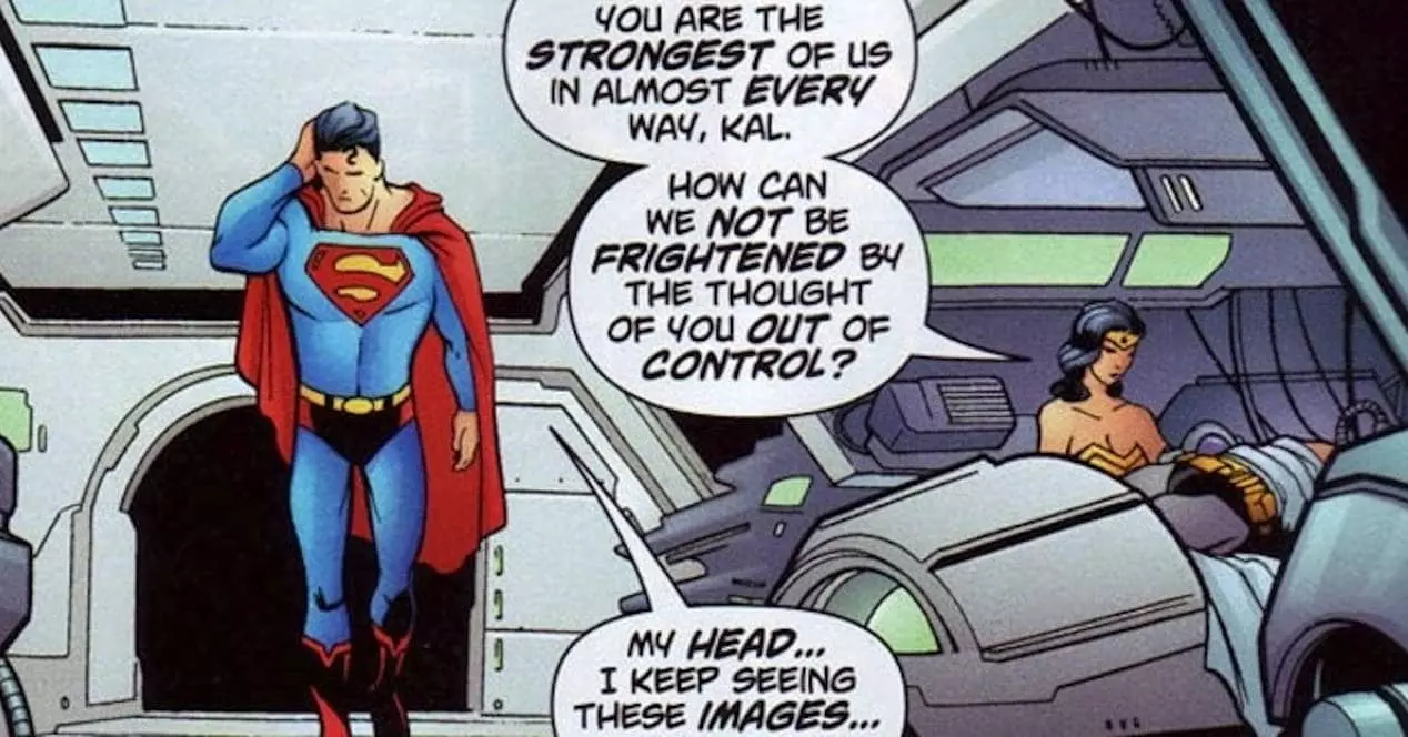 Wonder Woman acknowledges Superman's superiority