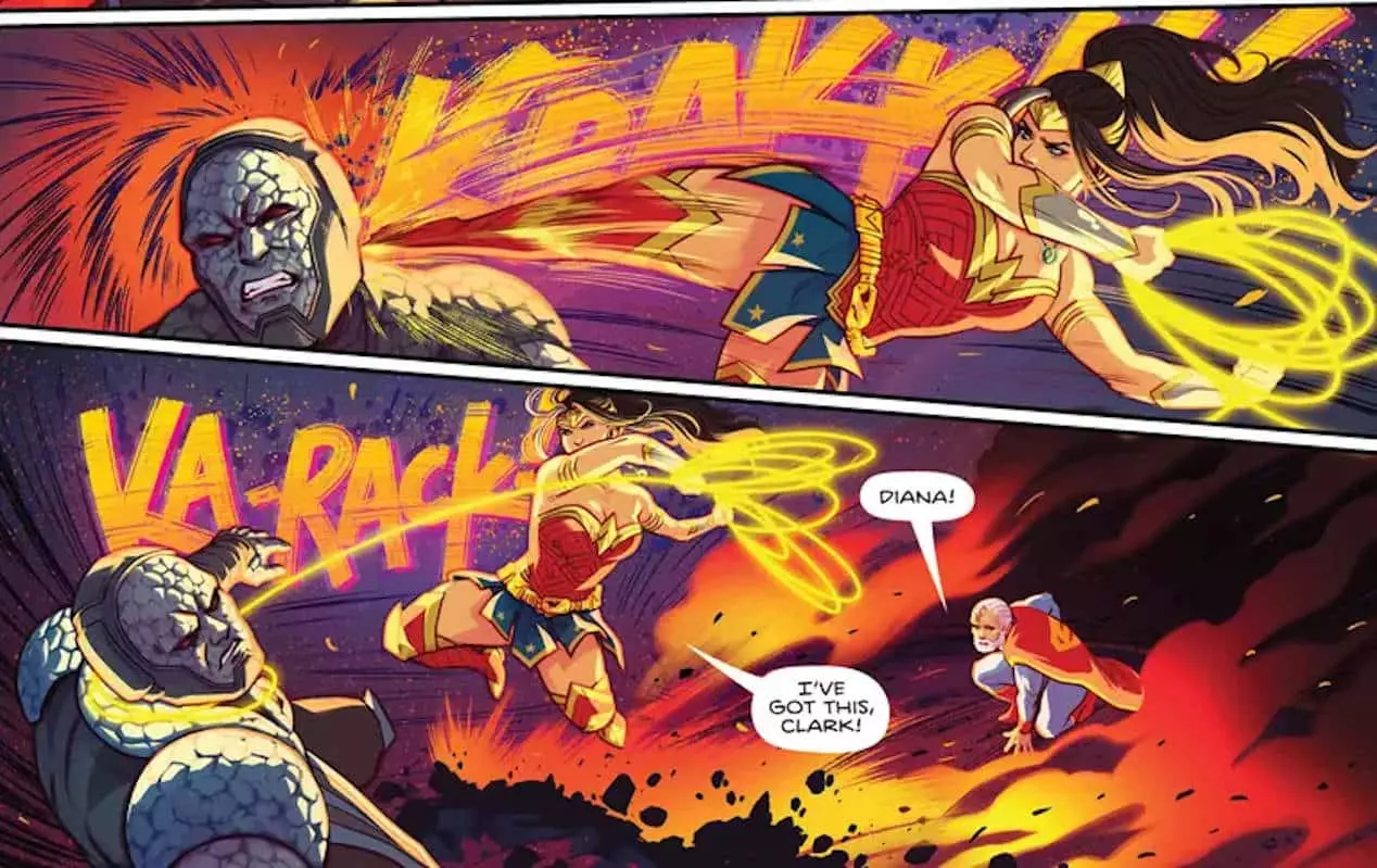 Wonder Woman vs. Darkseid