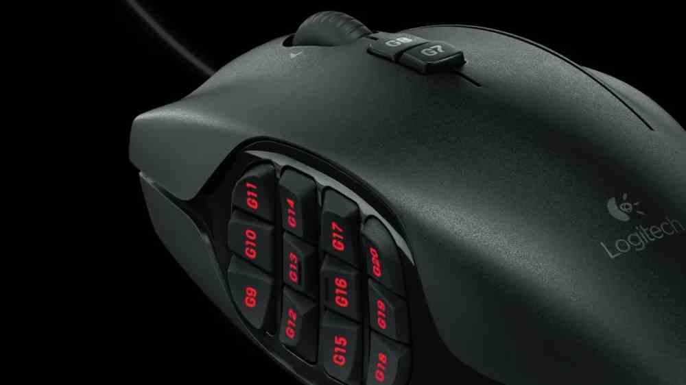 Logitech G600 multi-button mouse