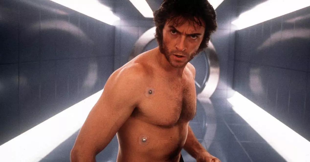 Hugh Jackman, a bouncing Wolverine