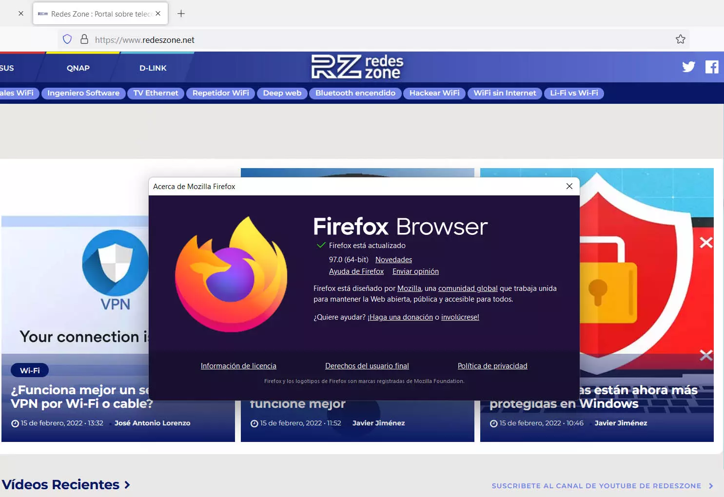 Update Firefox