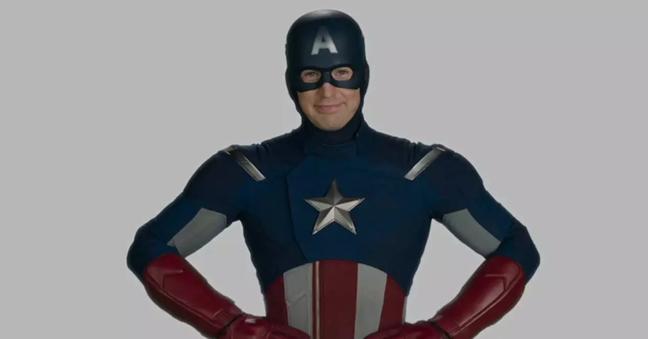 Captain America in the post credits