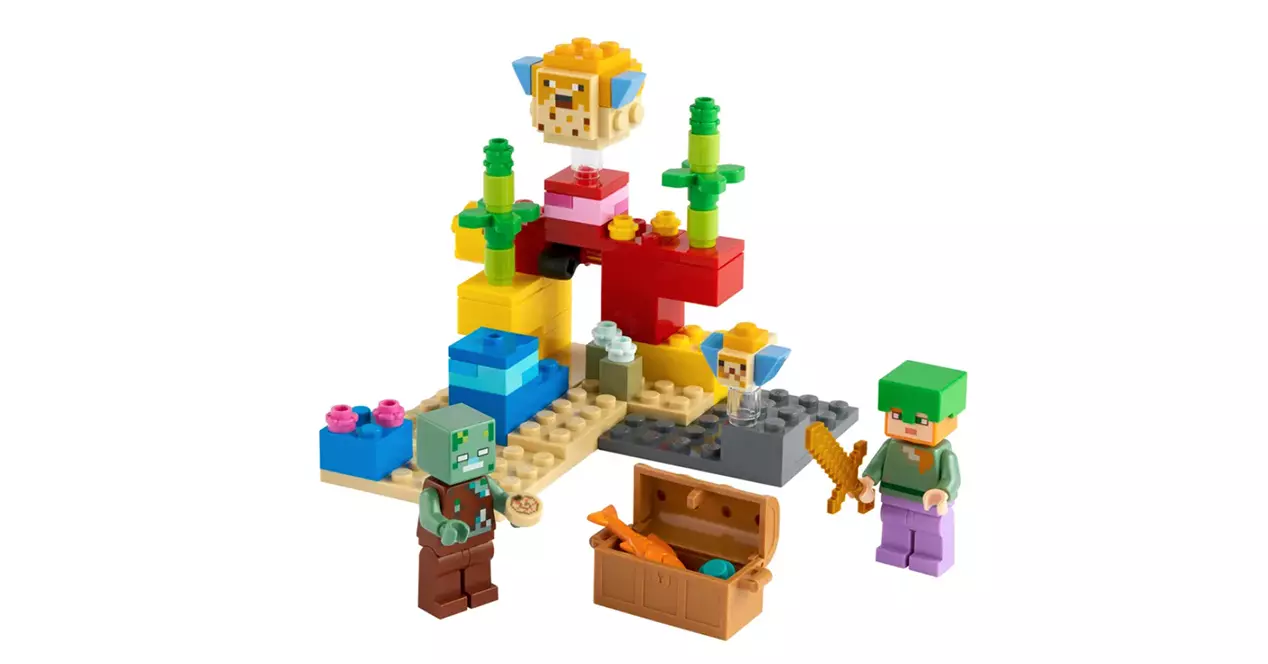 The Coral Reef minecraft lego