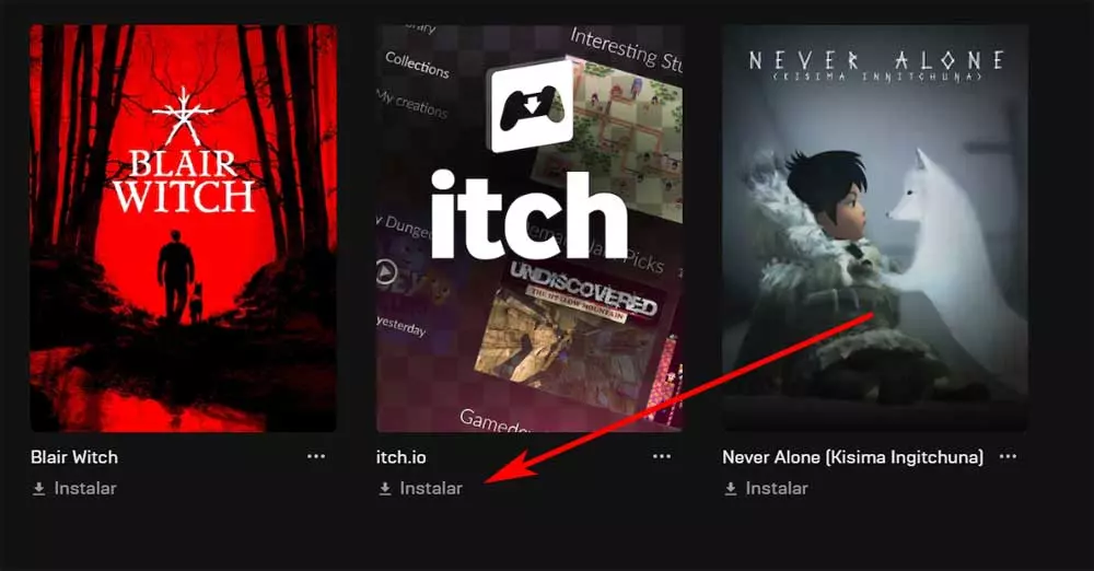 install itch