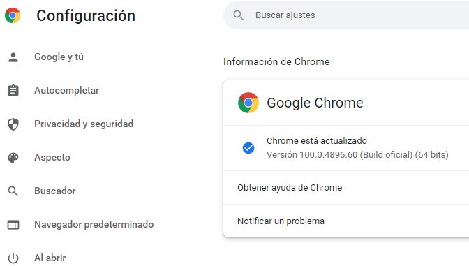 Google Chrome 100 arrives on the stable channel with news and a new icon 29