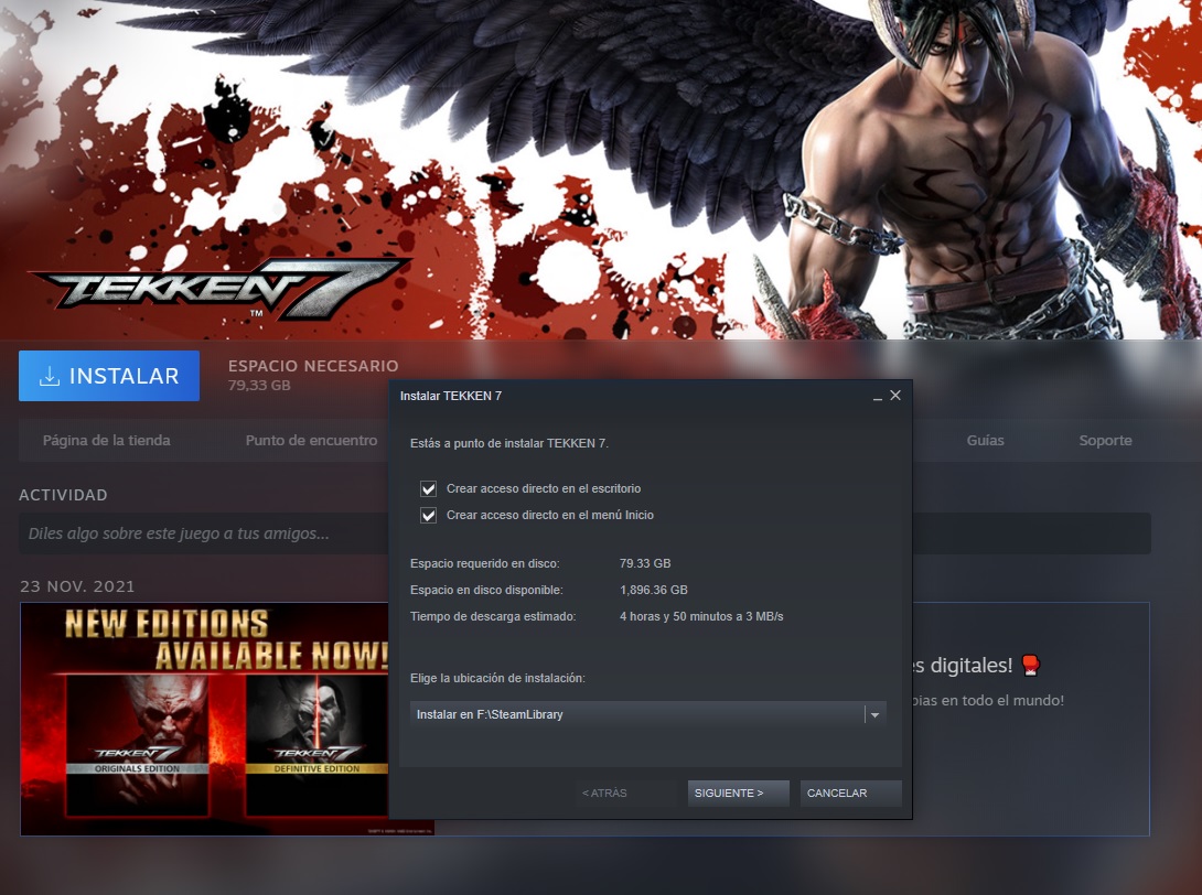 Game download and connection speed
