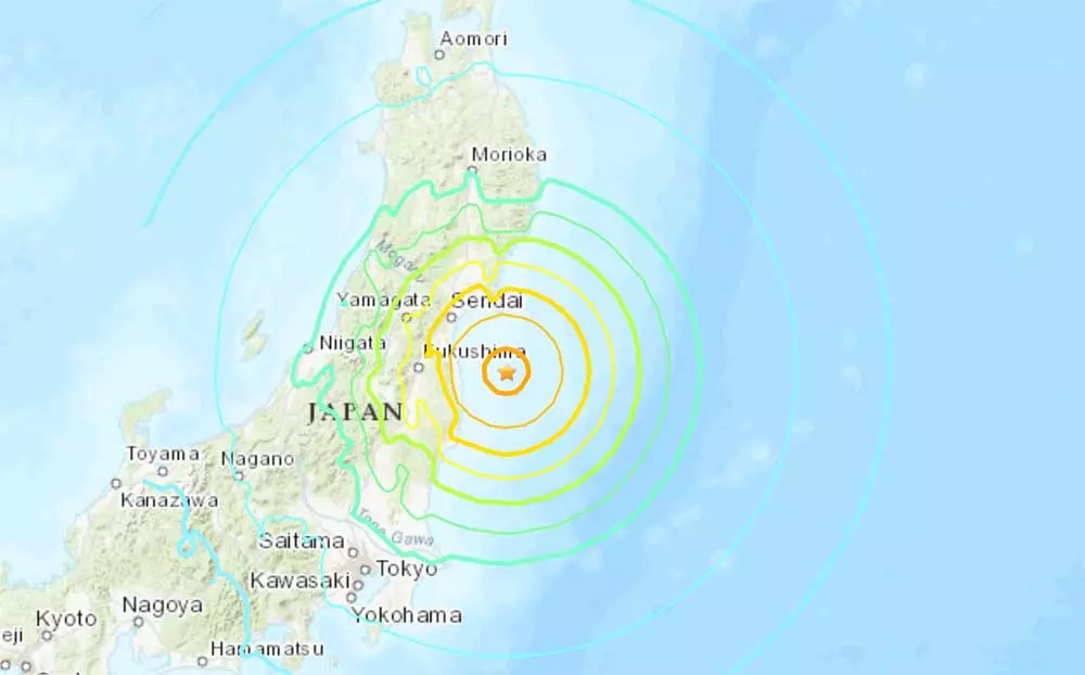 earthquake japan
