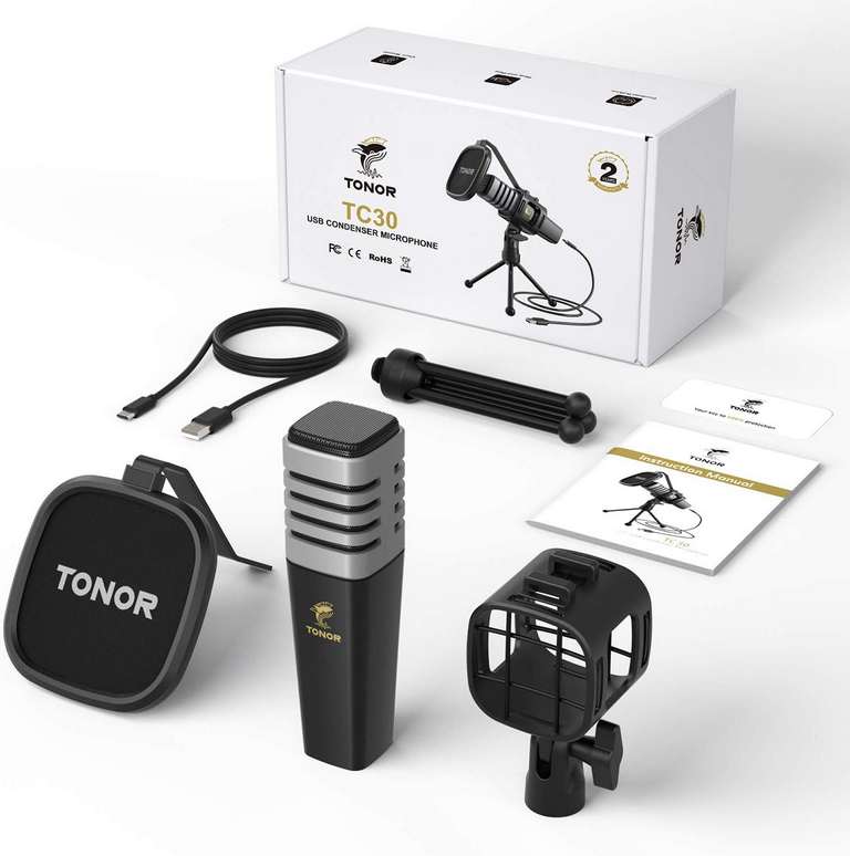 TONOR's TC30 Cardioid Condenser Microphone