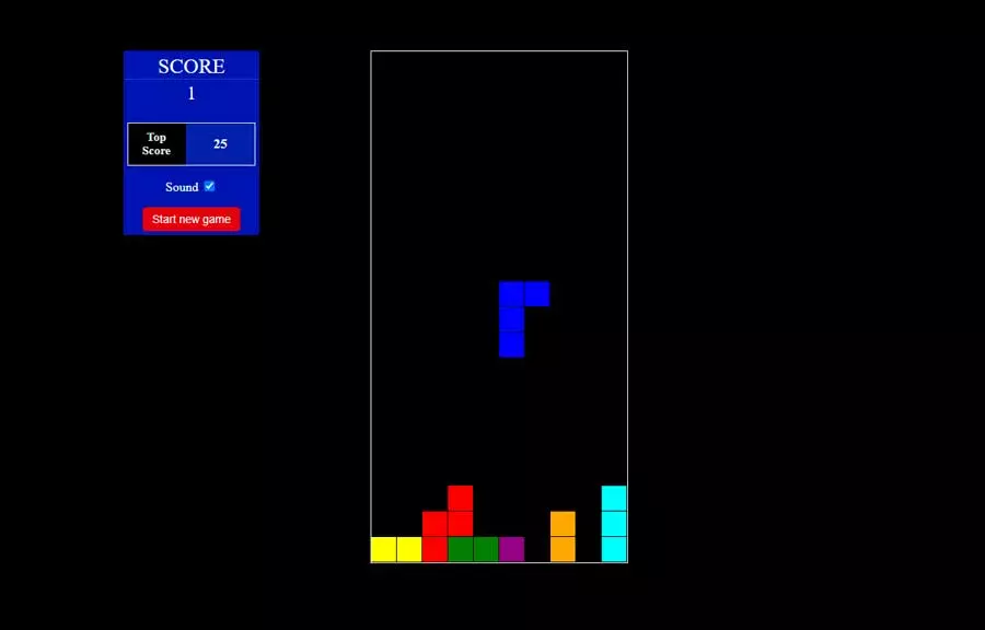 Ultra Tetris game
