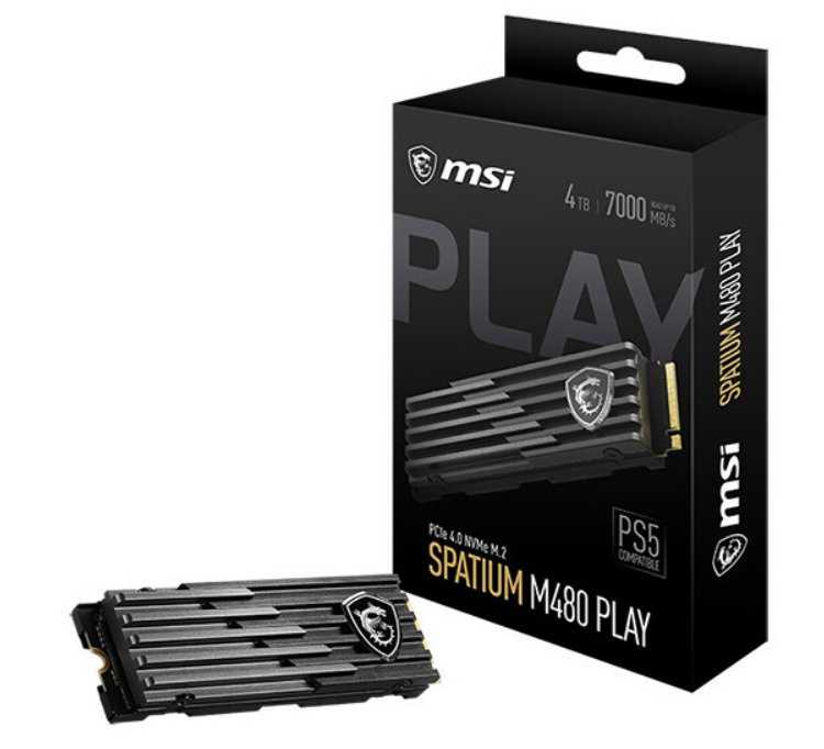 MSI Introduces SPATIUM M480 Play 30 SSD