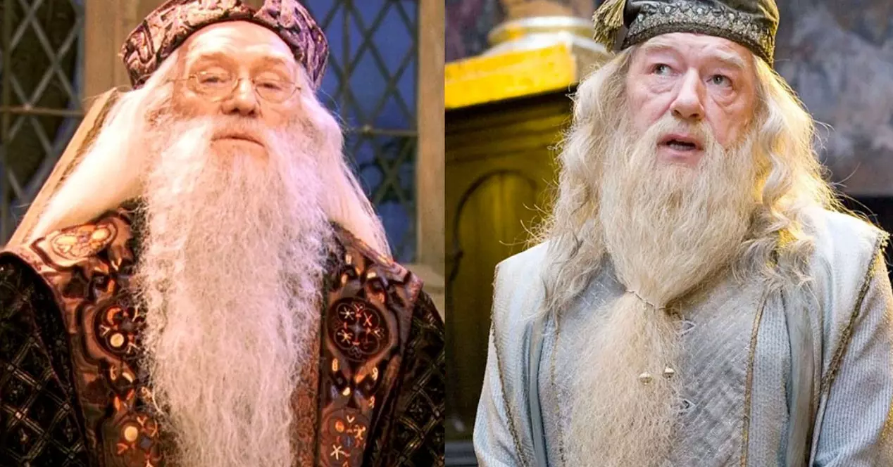 Dumbledore from Harry Potter.