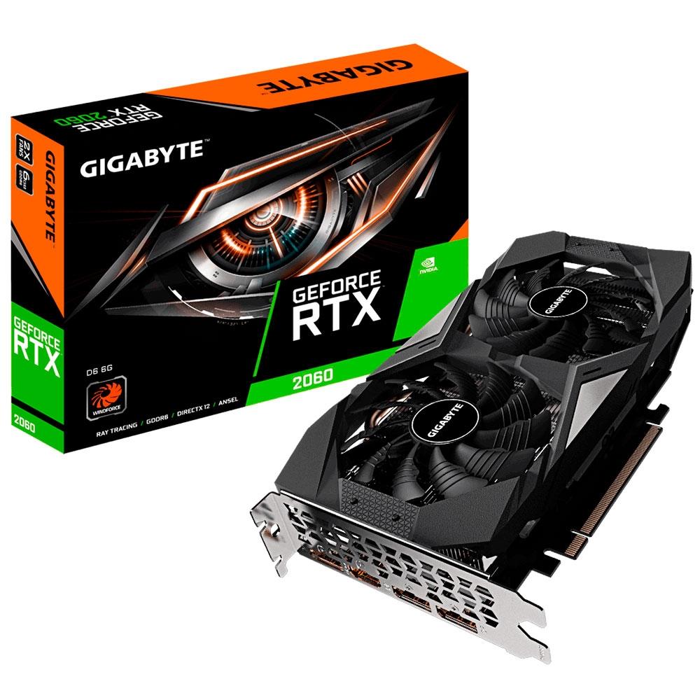 Gigabyte NVIDIA GeForce RTX 2060 D6 6G Graphics Card - March's Best Selling Graphics Cards