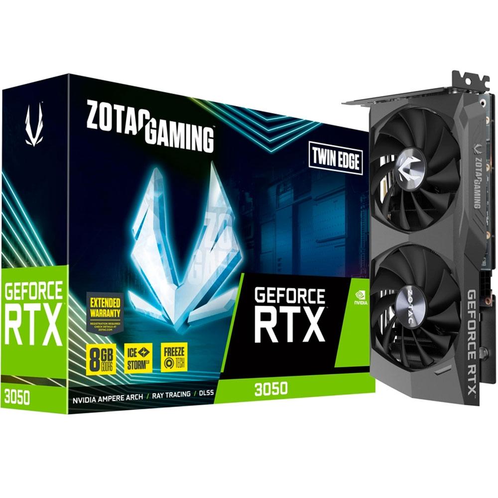 Zotac Gaming NVIDIA Geforce RTX 3050 Twin Edge Graphics Card - March's Best Selling Graphics Cards