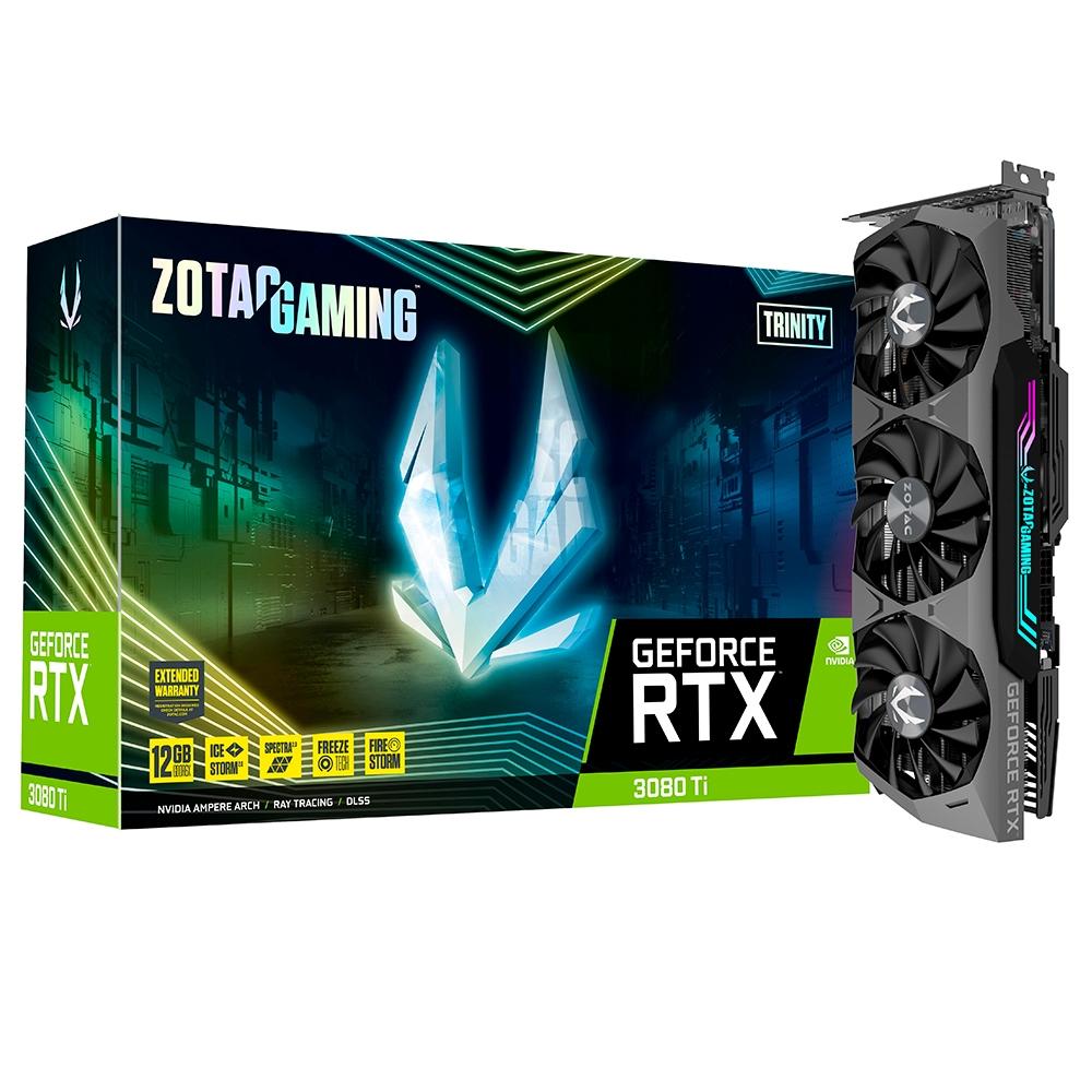 Zotac GEFORCE RTX 3080 Ti TRINITY LHR Graphics Card - March's best selling graphics cards
