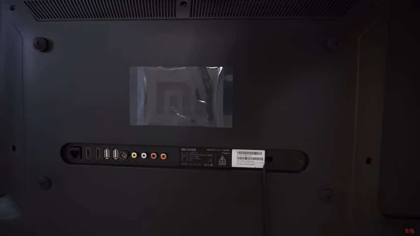 Xiaomi Mi TV 4A connections 