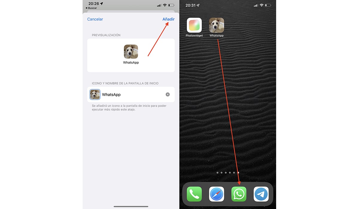Change app icons on iPhone