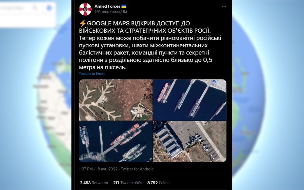 google maps russian bases