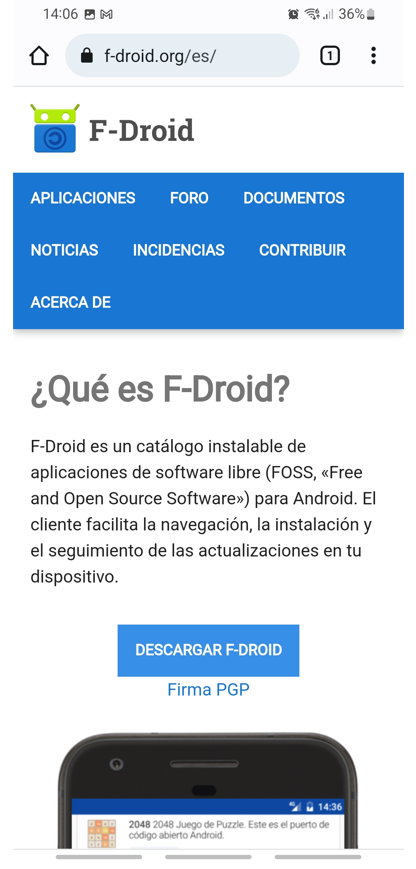 F-Droid, a good alternative (or complement) to the Google Play Store 29