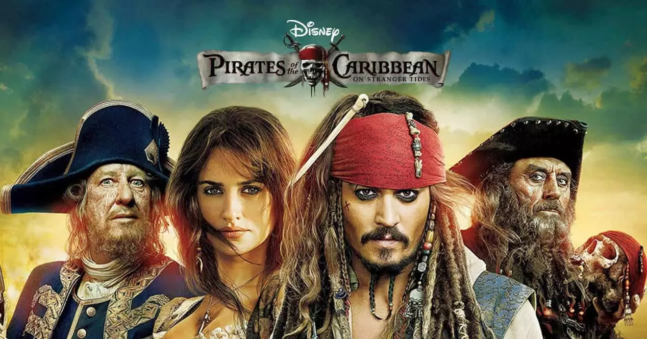 The order of the Pirates of the Caribbean movies