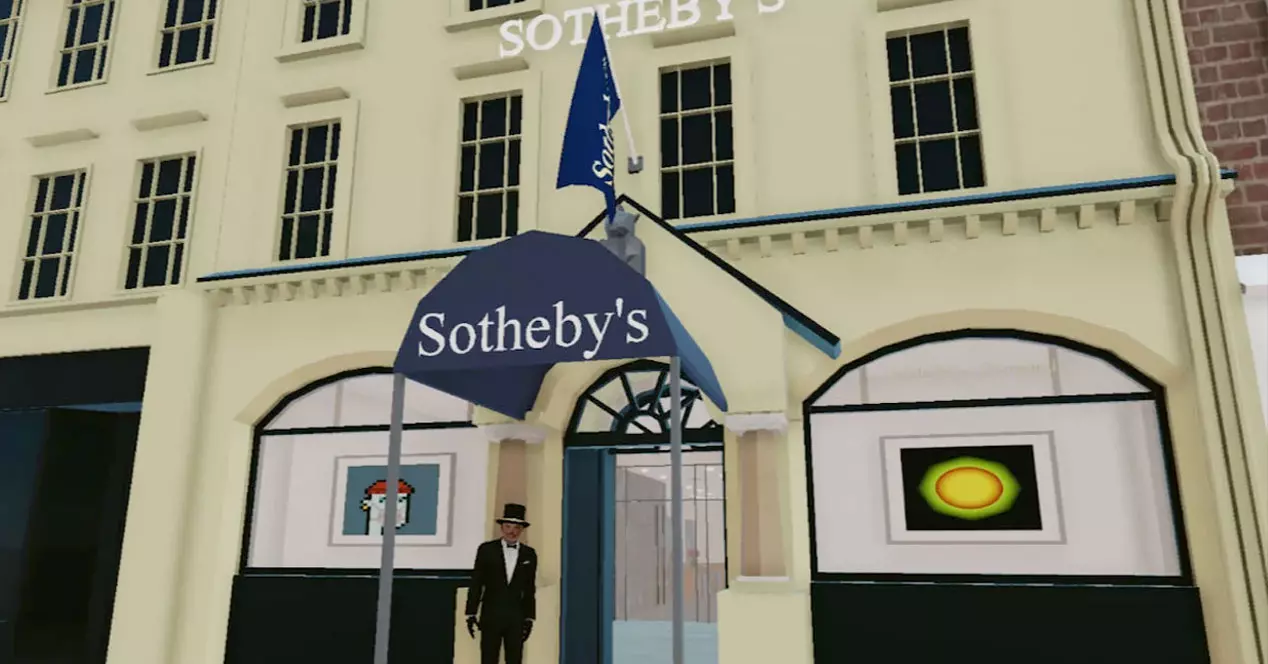 Sotheby's in the metaverse.