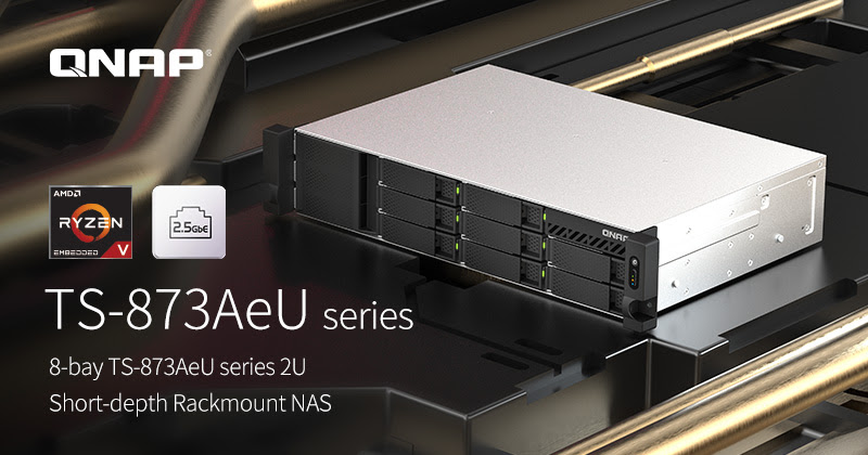 QNAP introduces the TS-873AeU NAS series