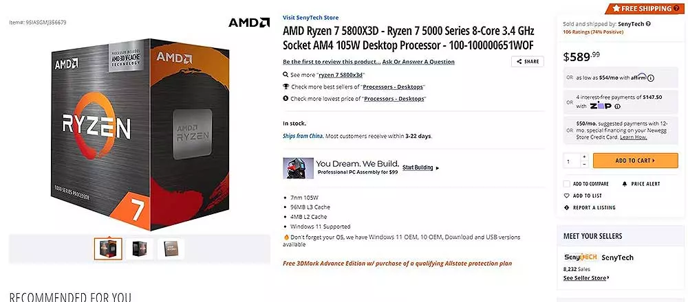 AMD-Ryzen-7-5800X3D-expensive