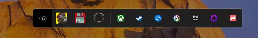 Game Bar Launchers Windows 11 build 22616