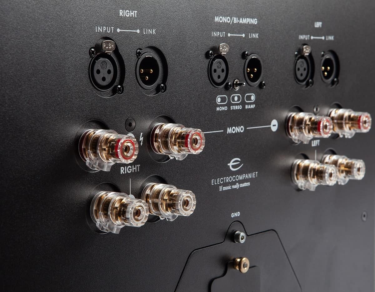 Electrocompaniet AW 800 M streamer amplifier connectivity