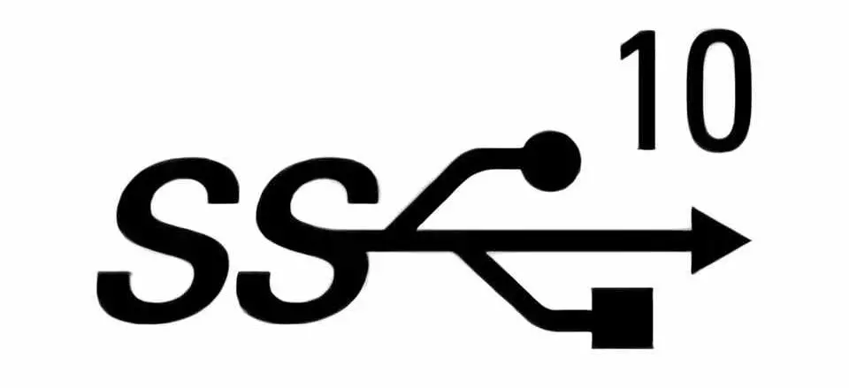 SuperSpeed ​​USB symbol