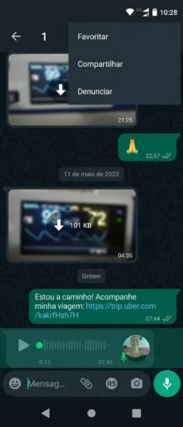 How to transcribe audio on WhatsApp