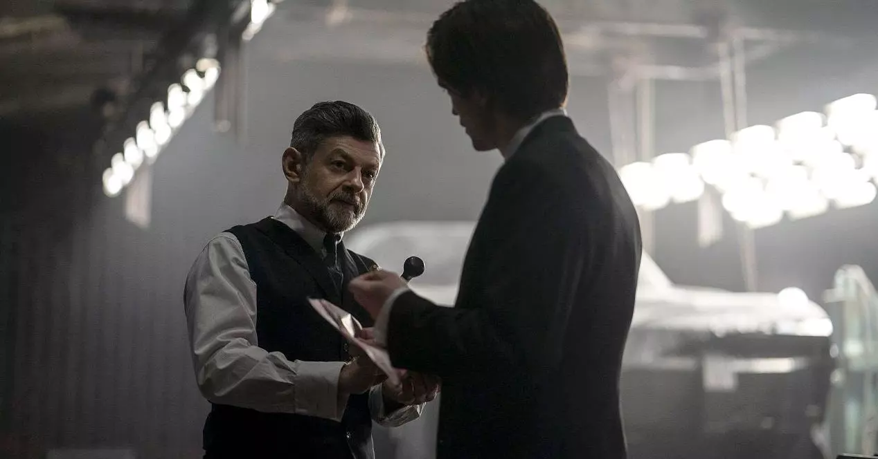 Andy Serkis Alfred from Batman.