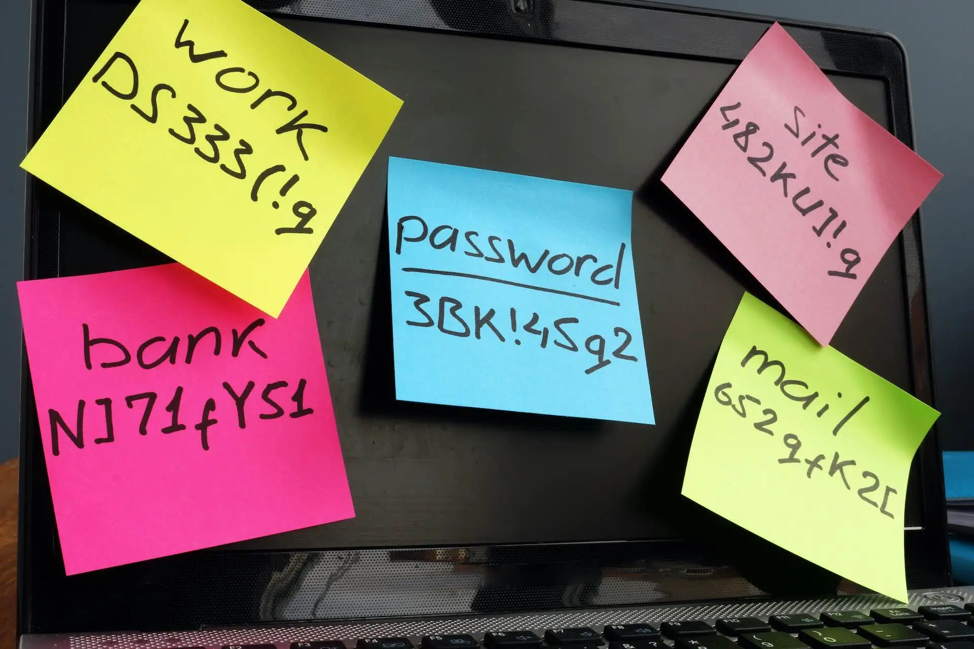 passwords and passwords