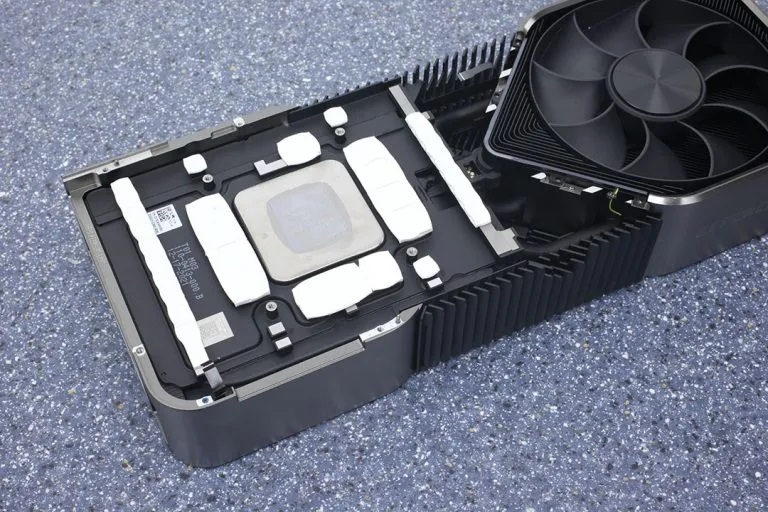This could be the cooling system of the GeForce RTX 40 30