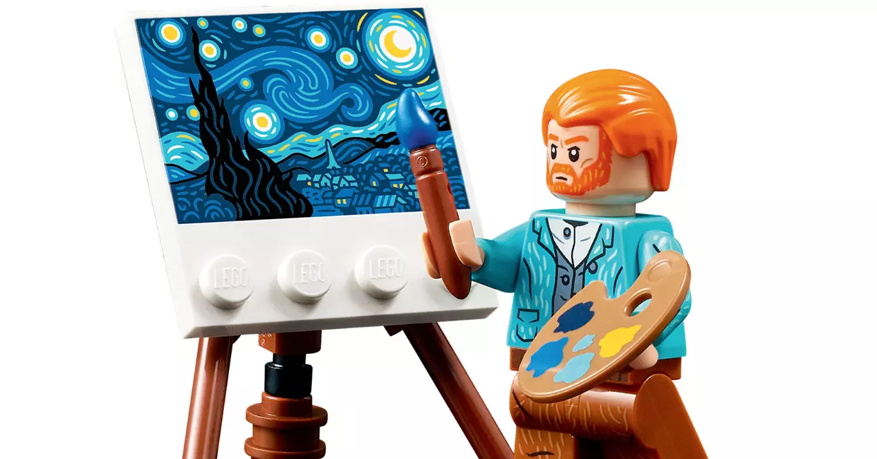 LEGO The Starry Night Van Gogh.