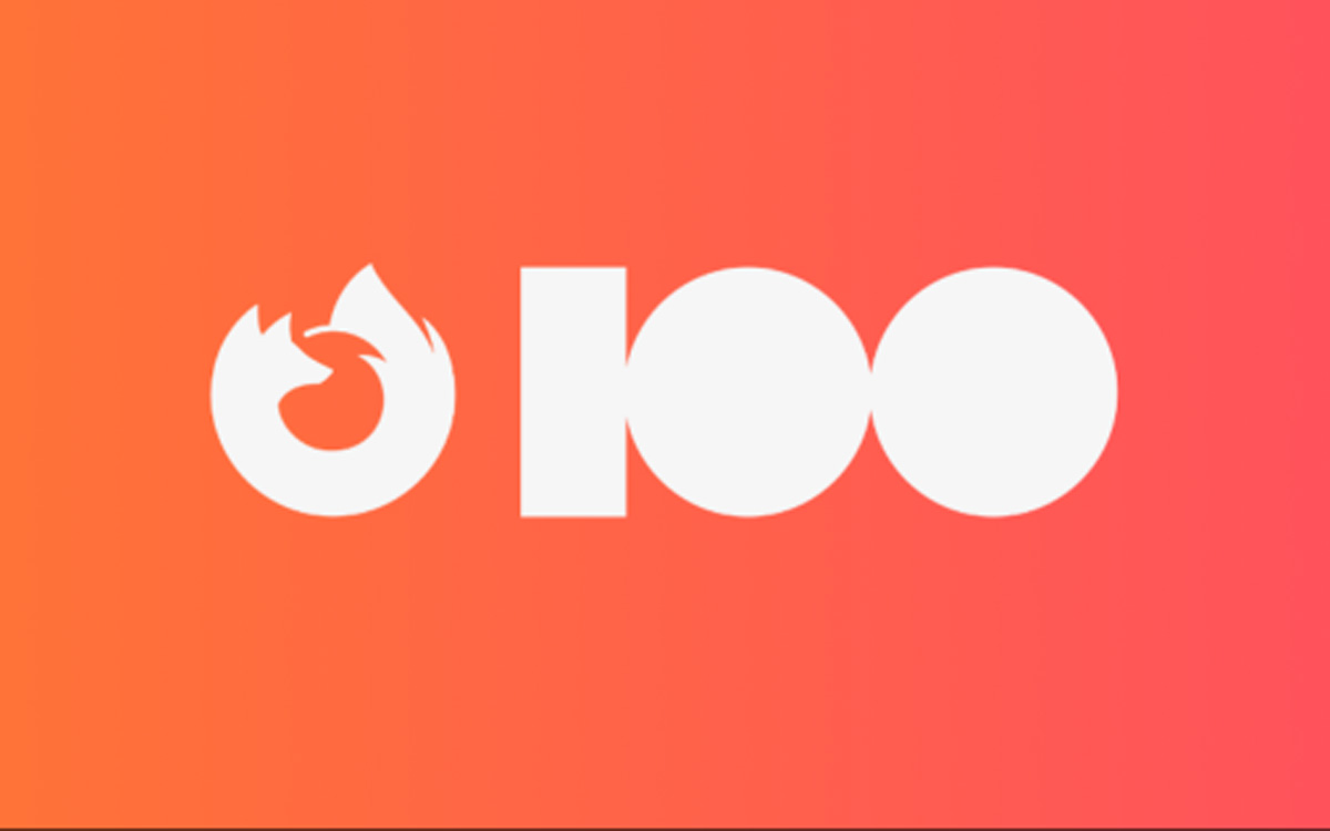 firefox 100 news