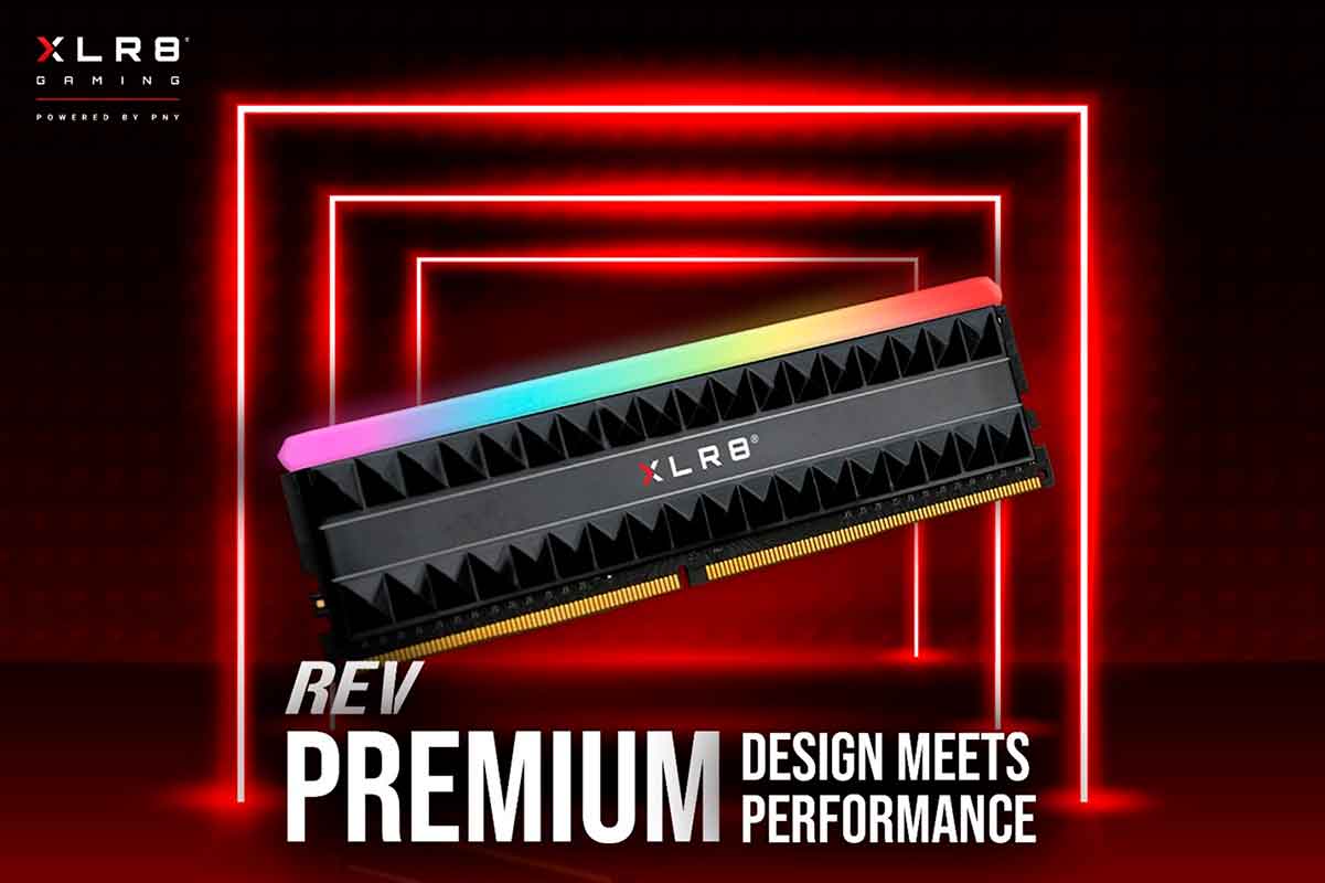 PNY presents its XLR8 Gaming REV DDR4 memories